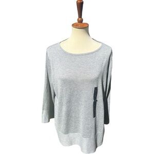 Banana Republic silver sweater